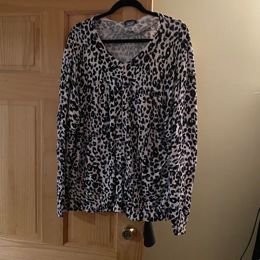Leopard cardigan